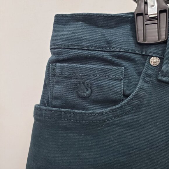 Gloria Vanderbilt Amanda Petite Women's Teal Stretch Straight Leg Jeans Plus 16P - Picture 2 of 7